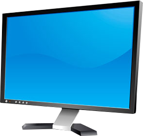 Professional repair of LCD- and CRT-monitors and -displays