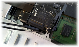 Replacement of the LVDS display connector